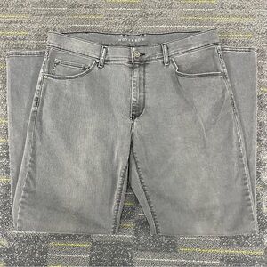 Mott & Bow Straight Leg Men's Jeans Size 36x29 Stone Gray Stretch Designer